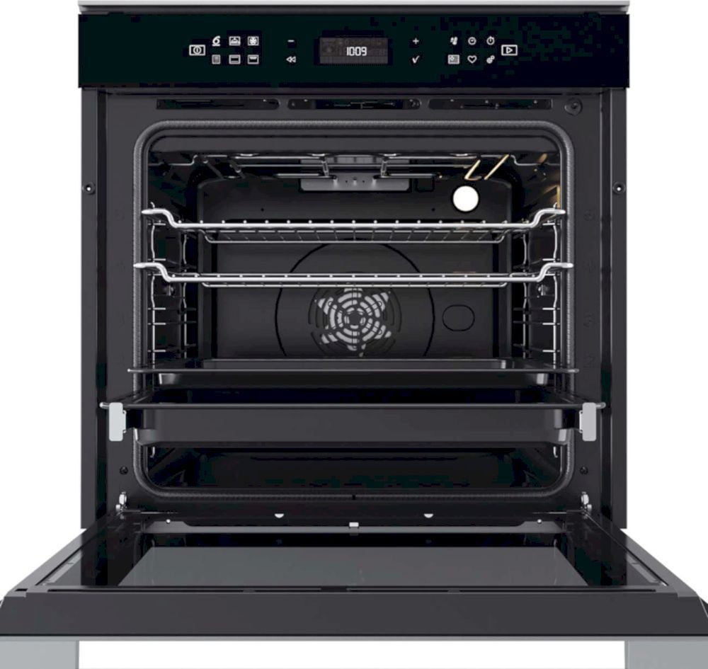 Духовой шкаф с добалением пара Whirlpool W7 OS4 4S1 P BL