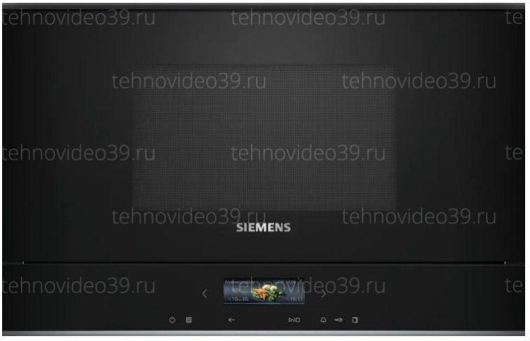Встраиваемая микроволновая печь Siemens BF722R1B1 купить по низкой цене в интернет-магазине ТехноВидео