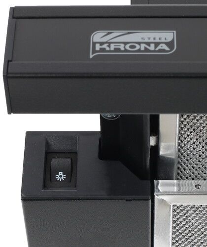 Вытяжка телескопическая Krona KAMILLA 600 GLASS BLACK (00026269)