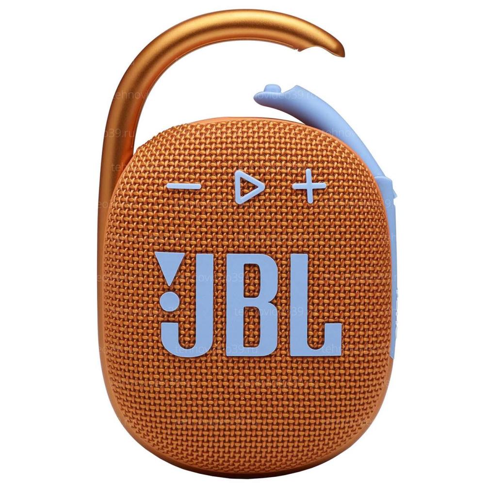Портативная колонка JBL Clip 4 Orange купить по низкой цене в интернет-магазине ТехноВидео
