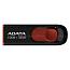 USB A-Data 32GB AC008-32G-RKD Black-Red