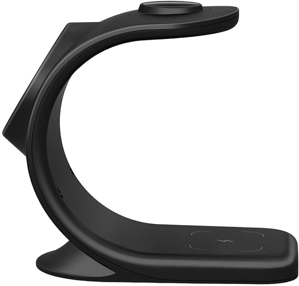 Беспроводное зарядное устройство VLP Powerstand 3in1 черное (1091003)