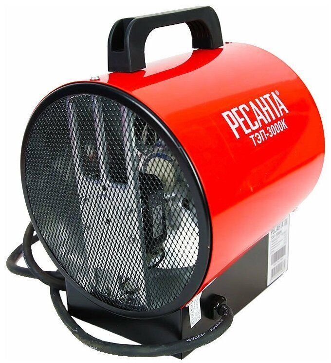 Тепловая пушка Ресанта электрическая ТЭП-3000К (круглая) (67/1/8)