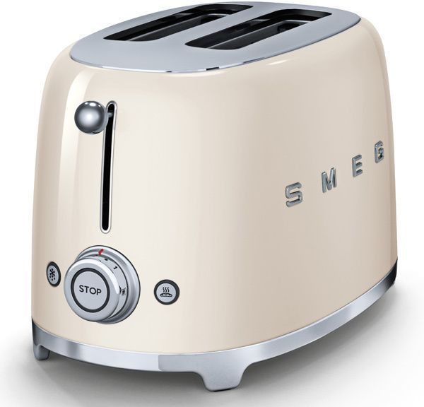 Тостер Smeg TSF01CREU кремовый