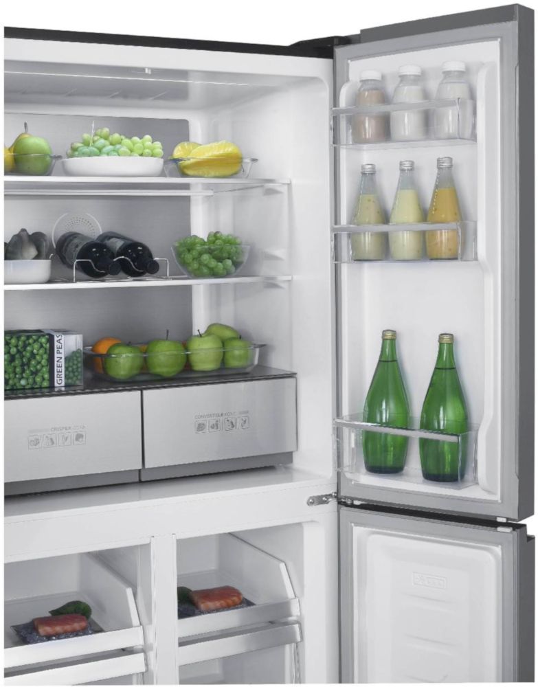 Холодильник Side by Side Korting KNFM 84799 GN