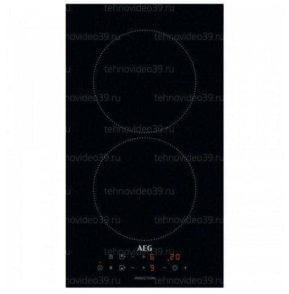 Индукционная варочная поверхность AEG IKB32300CB черный купить по низкой цене в интернет-магазине ТехноВидео