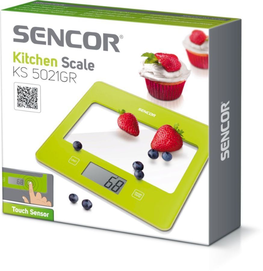 Весы кухонные Sencor SKS 5021 GR