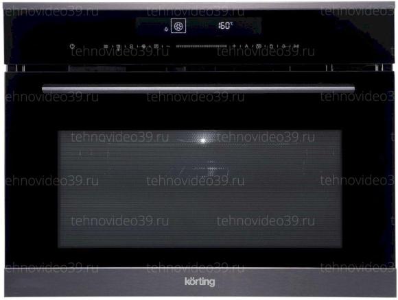 Духовой шкаф Korting OKB 3250 GNBX MW черный купить по низкой цене в интернет-магазине ТехноВидео