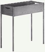 Мангал VAIL VL-1210 "Высокий" размер 800*350*750 сталь 3,0 мм купить по низкой цене в интернет-магазине ТехноВидео