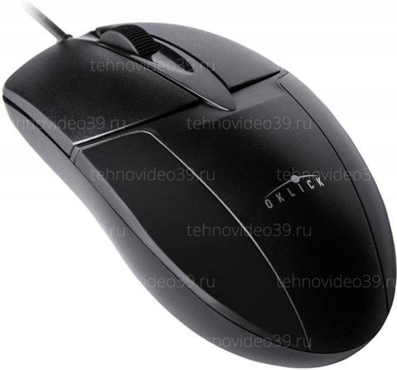 Мышь Оклик 145M черный оптическая (1000dpi) (3but) купить по низкой цене в интернет-магазине ТехноВидео
