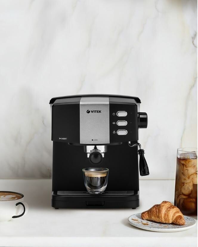 Кофеварка рожковая Vitek VT-1523