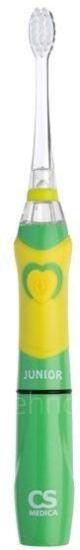 Зубная щетка CS Medica электрическая звуковая CS-562 Junior (зеленая) купить по низкой цене в интернет-магазине ТехноВидео