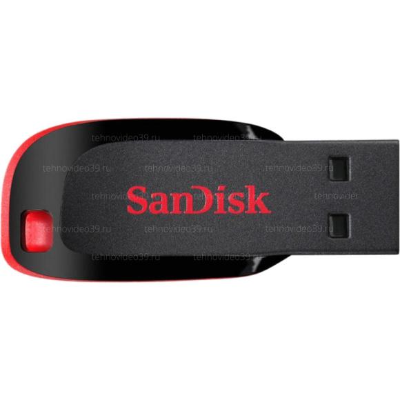 Память USB2.0 Flash Drive 128Gb SanDisk Cruzer Blade (SDCZ50-128G-B35) купить по низкой цене в интернет-магазине ТехноВидео