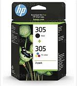 Картридж HP 6ZD17AE №305 для HP 2320/2710/2720 набор черный / цветной купить по низкой цене в интернет-магазине ТехноВидео