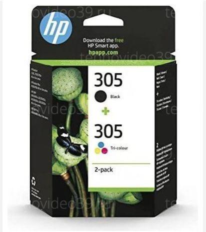 Картридж HP 6ZD17AE №305 для HP 2320/2710/2720 набор черный / цветной купить по низкой цене в интернет-магазине ТехноВидео