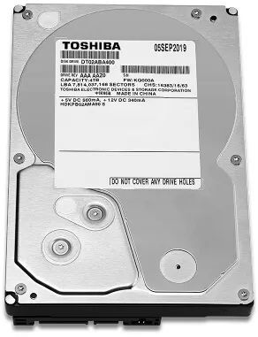 Жесткий диск Toshiba 4000Gb (4TB) 128Mb SATA3 (6Gb/s) (DT02ABA400)