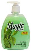 Мыло "Magic Boom" туалетное, жидкое "Зелёный чай", 520мл (4690471047251) купить по низкой цене в интернет-магазине ТехноВидео
