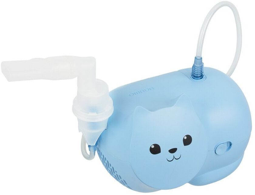 Ингалятор компрессорный Omron Neko Kat (KRU) детский (голубой)