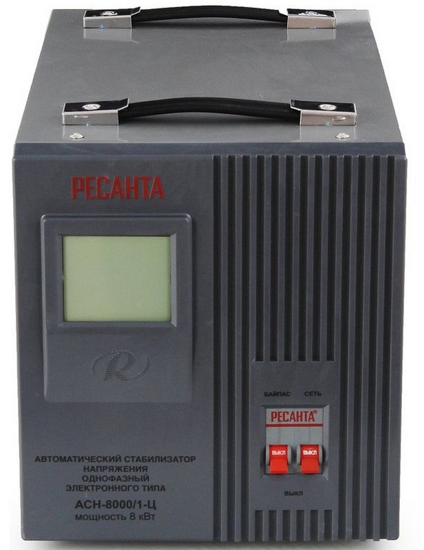 Стабилизатор АСН-8 000/1-Ц Ресанта (63/6/7)
