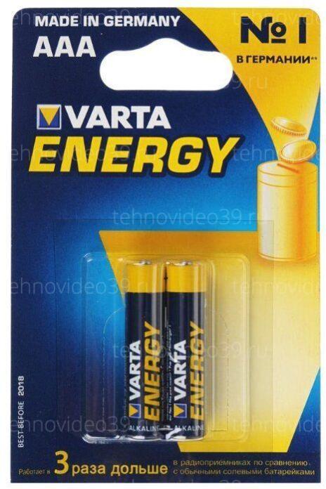 Батарейка Varta 4903 HIGH ENERGY AAA BL2 купить по низкой цене в интернет-магазине ТехноВидео
