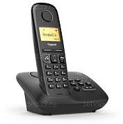 Радиотелефон SIEMENS Gigaset A270A AM Черный/АОН/Автоответчик (1013371035) купить по низкой цене в интернет-магазине ТехноВидео