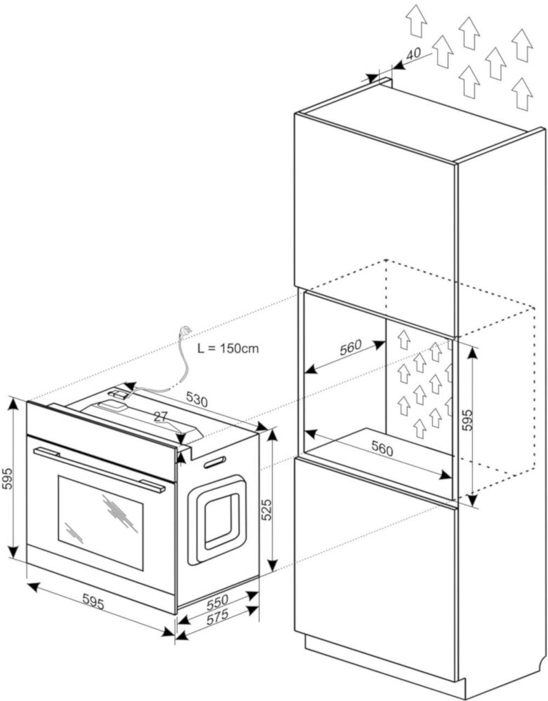 Духовой шкаф Hansa BOEIS 694097