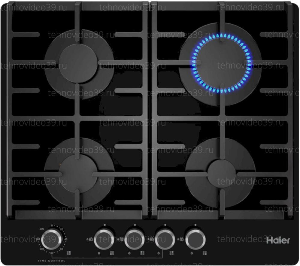 Газовая варочная поверхность Haier HHX-G64CNMB (Чёрный) (TD0040135RU) купить по низкой цене в интернет-магазине ТехноВидео