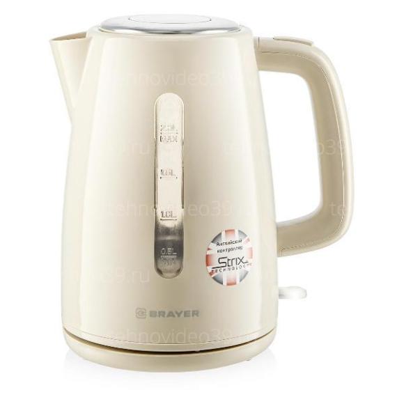 Электрический чайник Brayer BR1069 кремовый купить по низкой цене в интернет-магазине ТехноВидео