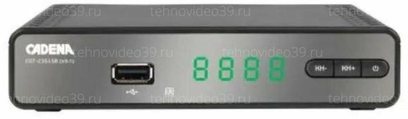 Цифровой эфирный тюнер Cadena CDT-2351SB купить по низкой цене в интернет-магазине ТехноВидео