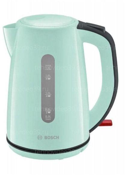 Электрический чайник Bosch TWK7502 зеленый купить по низкой цене в интернет-магазине ТехноВидео