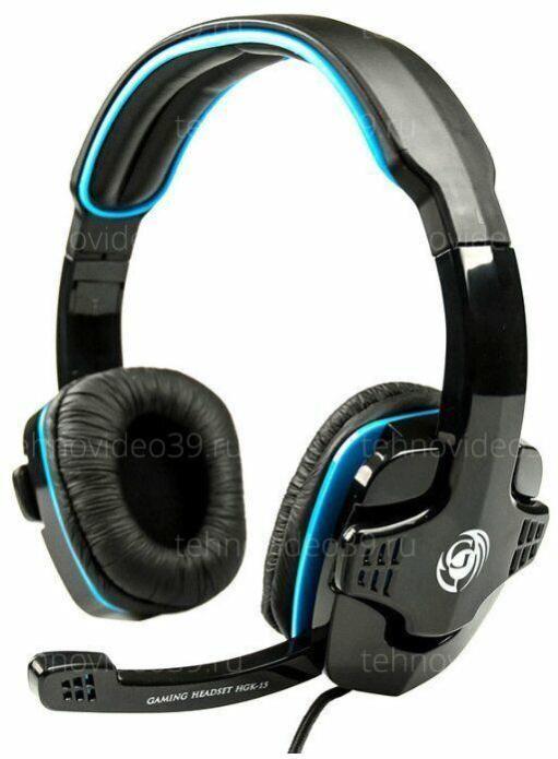 Гарнитура Dialog HGK-15 Gan-Kata черно-синяя купить по низкой цене в интернет-магазине ТехноВидео