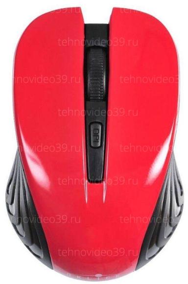 Мышь Оклик 545MW черный/красный оптическая (1600dpi) беспроводная USB (3but) купить по низкой цене в интернет-магазине ТехноВидео