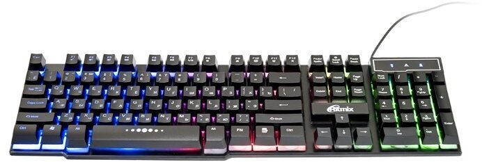 Клавиатура Ritmix RKB-200 BL Black