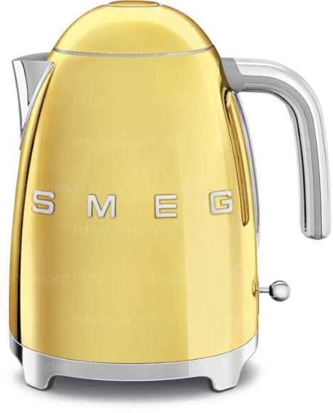 Электрический чайник Smeg KLF03GOEU, золотой глянцевый купить по низкой цене в интернет-магазине ТехноВидео