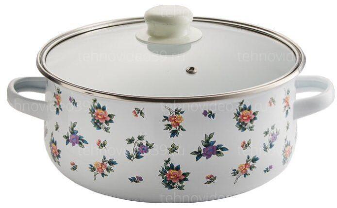 Кастрюля эмалированная Metalloni EM-240042/60 со стеклянной крышкой (д=24см;4,0л) купить по низкой цене в интернет-магазине ТехноВидео