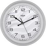 Часы настенные VAIL VL-К1337/1 квадратные, белый