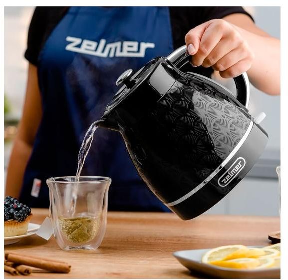 Электрический чайник Zelmer ZCK7640 Черный