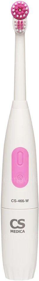 Зубная щетка CS Medica электрическая CS-466-W (белая) купить по низкой цене в интернет-магазине ТехноВидео