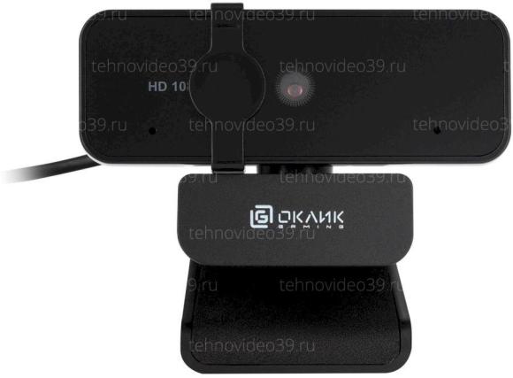 Веб-камера Оклик OK-C21FH черный 2Mpix (1920x1080) USB2.0 с микрофоном купить по низкой цене в интернет-магазине ТехноВидео