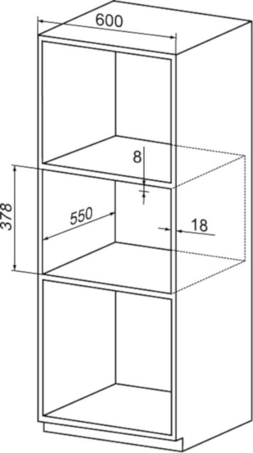 Встраиваемая микроволновая печь MPM MPM-25-KMI-01