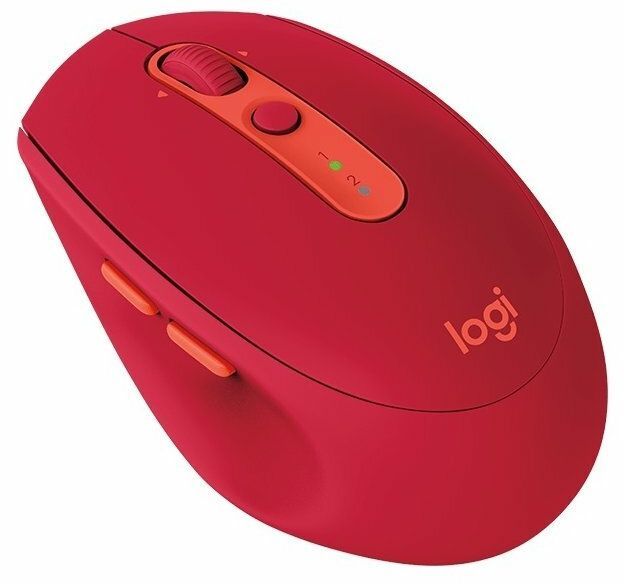 Мышь Logitech M590 Multi-Device Silent Red USB 910-005198