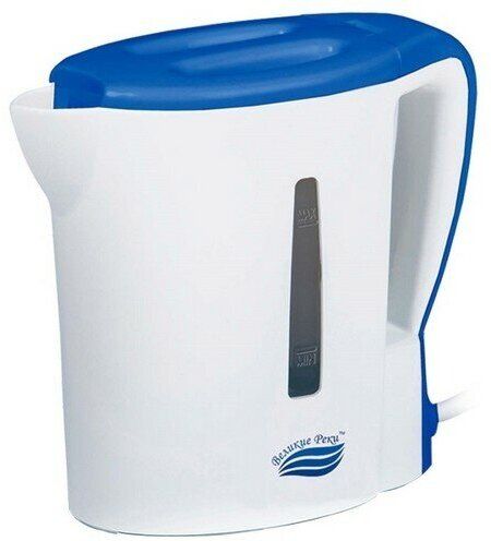 Электрический чайник Великие Реки Мая-1 бело-салатовый