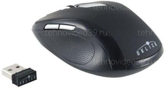 Мышь Оклик 465MW черный оптическая (1600dpi) беспроводная USB для ноутбука (6but) купить по низкой цене в интернет-магазине ТехноВидео