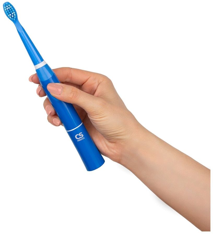 Электрическая зубная щетка CS Medica CS-999-H (синяя)