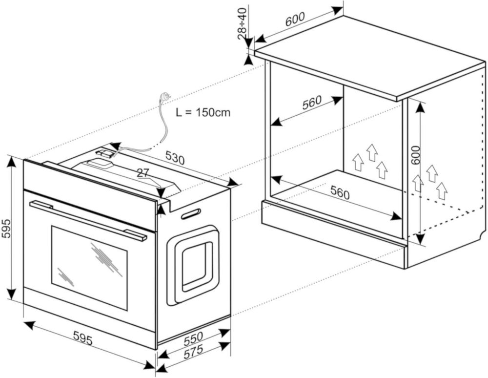 Духовой шкаф Hansa BOEIS 694097