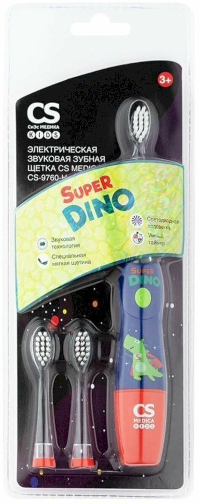 Электрическая звуковая зубная щетка CS Medica KIDS CS-9760-H
