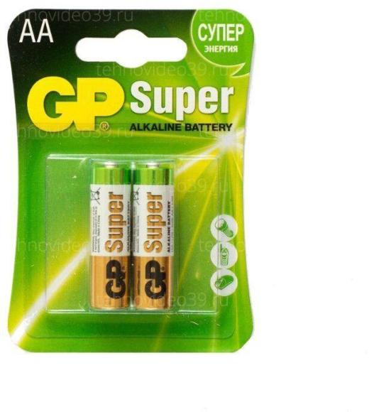 Батарейки GP LR6 Super Alkaline (15A) BL-2 купить по низкой цене в интернет-магазине ТехноВидео