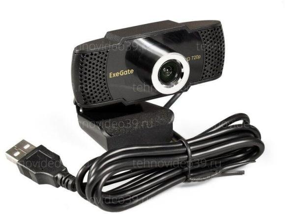 Веб камера ExeGate BusinessPro C922 HD 720p/30fps (EX287377RUS) черный купить по низкой цене в интернет-магазине ТехноВидео