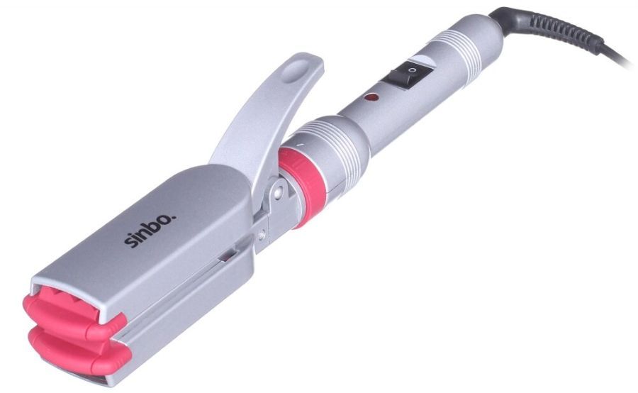 Щипцы Sinbo SHD 7071 красный/серебристый