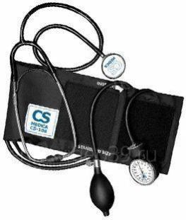 Измеритель артериального давления CS Medica CS-106 механический (в комплекте с фонендоскопом) купить по низкой цене в интернет-магазине ТехноВидео